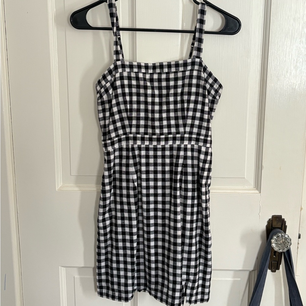 Abercrombie & Fitch Checkered Dress
